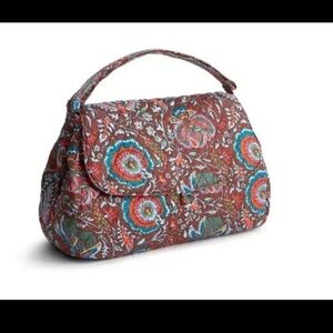 Vera Bradley Rothvale Shoulder Bag in the "Marrakesh Cinnamon" Pattern- NWOT
